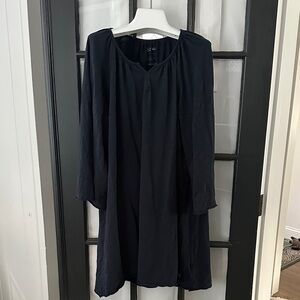 Poetically correct Demi size 3 notch collared tee dress